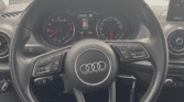 Volant Audi Q2 – intérieur premium d’un SUV d'occasion à Carcassonne / voiture occasion Carcassonne