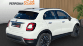 Fiat 500X 130ch à vendre – vue arrière du SUV d'occasion à Carcassonne