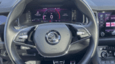 Volant Skoda Kodiaq – intérieur haut de gamme d’un SUV d'occasion à Carcassonne / voiture occasion Carcassonne