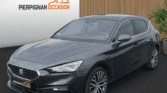 Seat Leon eHybrid Xcellence grise d'occasion à Carcassonne – vue avant / voiture occasion Carcassonne