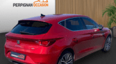 Seat Leon Xcellence eHybrid d'occasion – vue arrière à Carcassonne / voiture occasion Carcassonne
