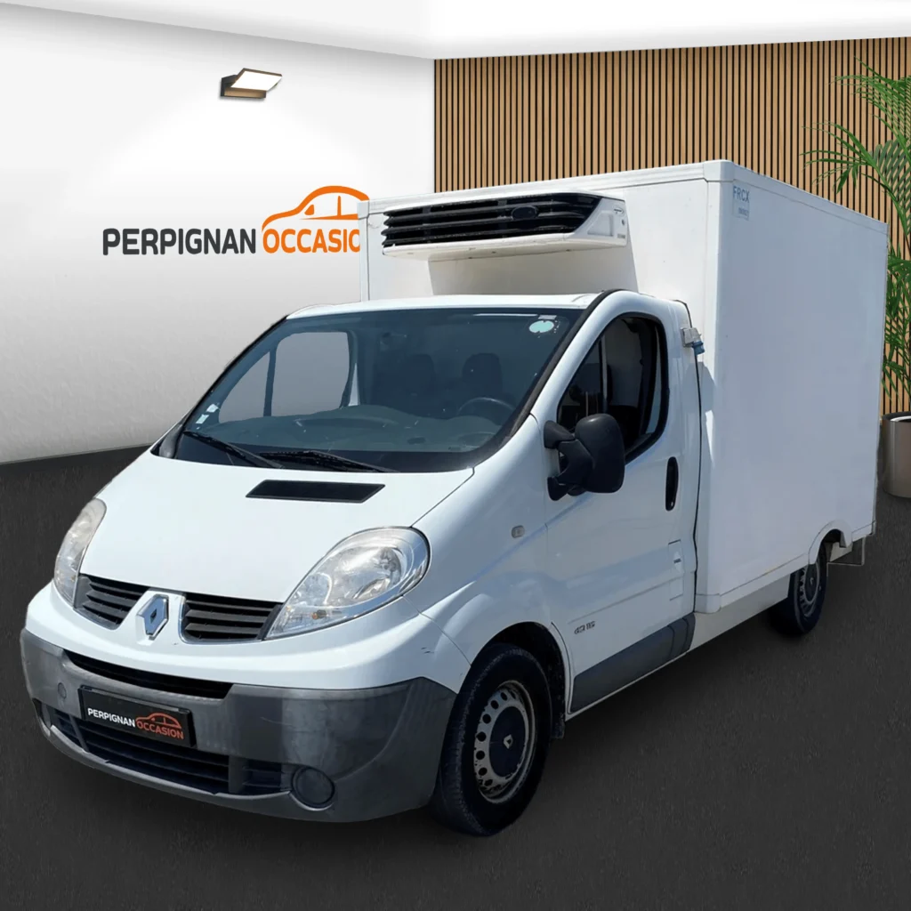 Renault Trafic frigorifique vue avant Carcassonne Occasion